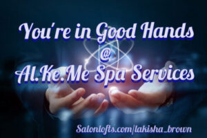 black-owned business Al.Ke.Me Spa Services