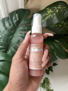 Rose Water and Aloe Toner by Beaute Cosmetics