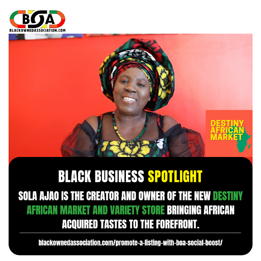 black business spotlight destiny african market