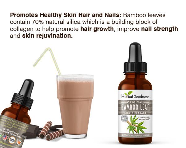 Bamboo Leaf Extract Liquid - Herbal Goodness | Black-Owned