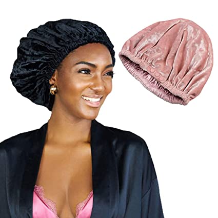 Hair Bonnet for Thick, Natural, Curly Hair