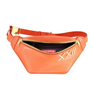 Sunset Orange and Gold Fanny Pack Black-Owned