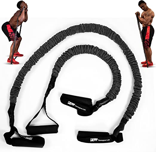 Ron Williams Fitness Resistance Band with Handles | Heavy - 45 lbs