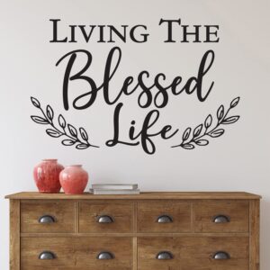 Living The Blessed Life Home Decor Black-Owned