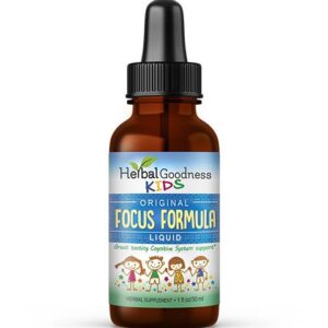 Kids Focus Formula Liquid Extract Black-Owned