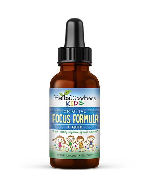 Kids Focus Formula Liquid Extract Black-Owned