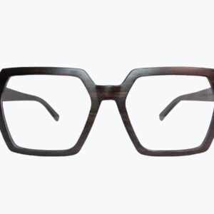 Lu Ebony Wooden Eyeglass Black-Owned