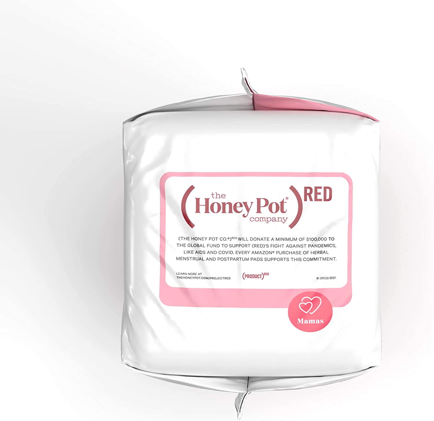 The Honey Pot Company Herbal-Infused Pads with Wings Postpartum 12 Count