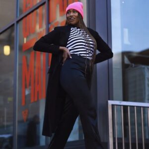 The Sixes Loren Pant Black-Owned