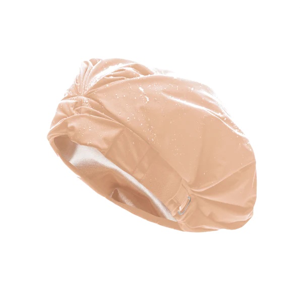 Hairbrella Satin-Lined Shower Cap Black-Owned