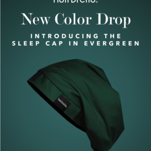 hairbrella evergreen sleep cap black-owned brand