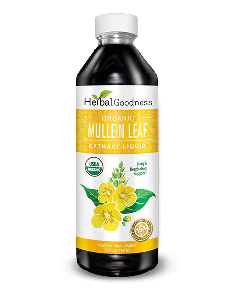 Mullein Leaf Extract Liquid Black-Owned
