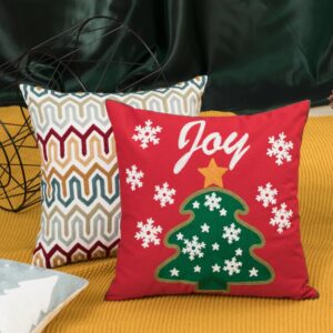 Seasons Greetings Styles Christmas Pillow Cover