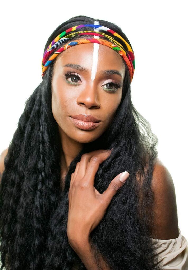 Vibrant Colorful African Headband Black-Owned