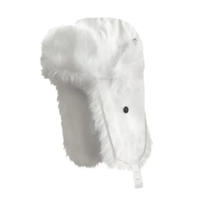 Hairbrella Unisex Trapper Hat white black owned business