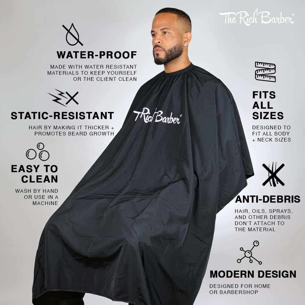 Barber cape design