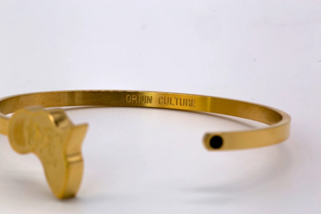 Orijin Culture Africa Royal Cuff Bracelet Black-Owned