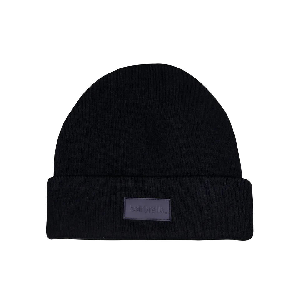 Classic Satin-Lined Waterproof Beanie Black-Owned