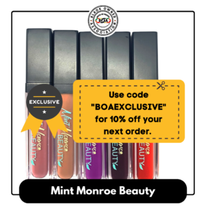 Mint Monroe Beauty Black-Owned Brand Deal