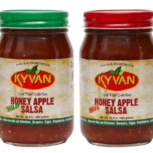 Black-Owned KYVAN Hot Honey Apple Salsa