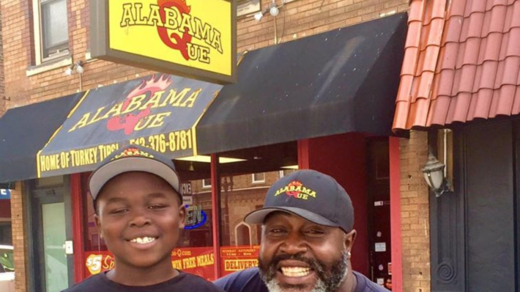 black-owned restaurant Cincinnati Alabama Que