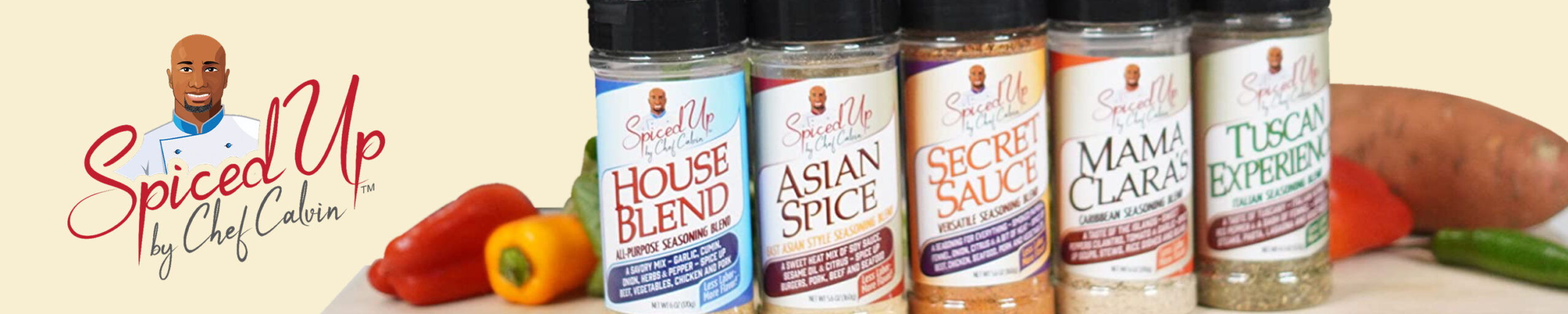 Spiced Up Seasonings by Chef Calvin black-owned