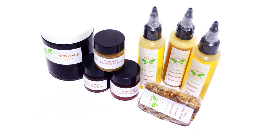 Emani Naturals black-owned handmade all-natural skincare and haircare products business