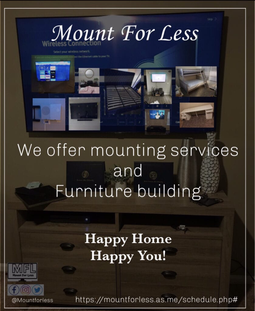 black-owned TV mounting and furniture business Mount For Less