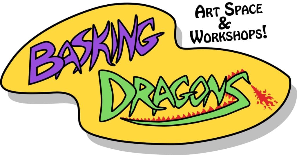 black-owned art local business Basking Dragons