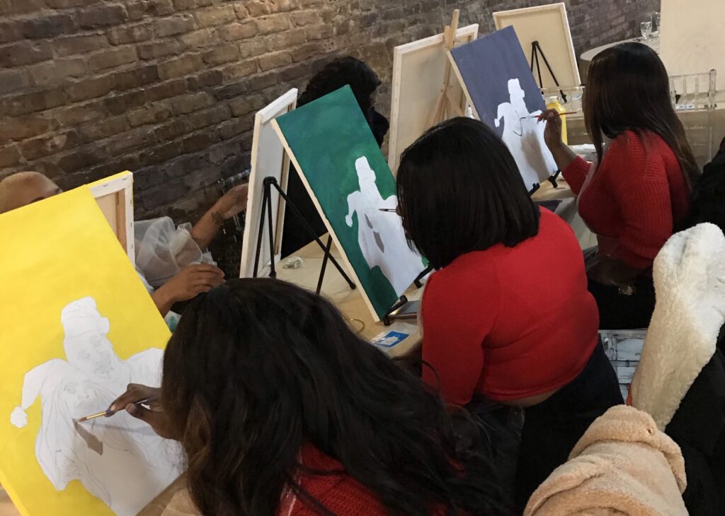 black-owned art business NubianQueenArt LLC