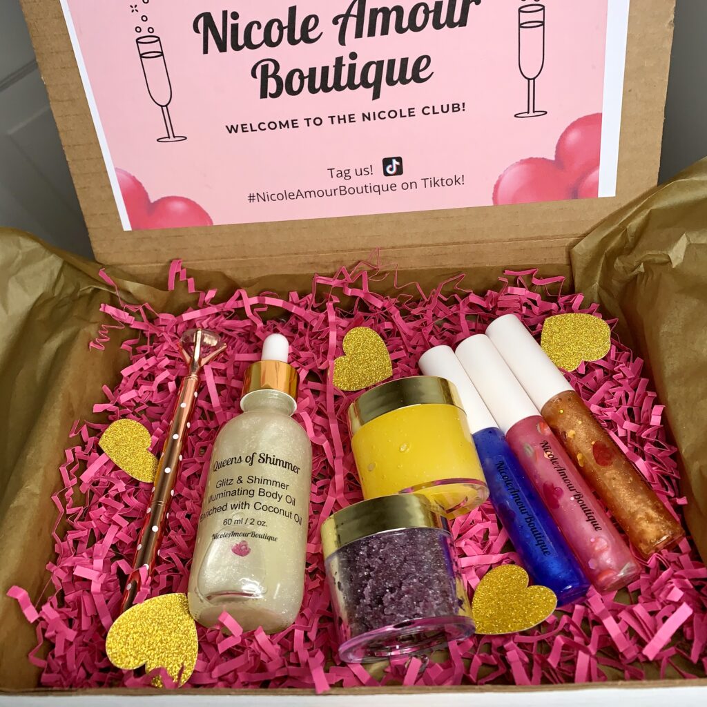 black-owned Cosmetics and Accessories business Nicole Amour Boutique LLC