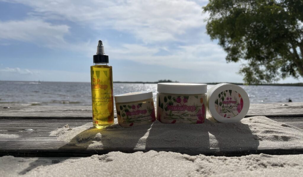 black-owned skincare business MelePop