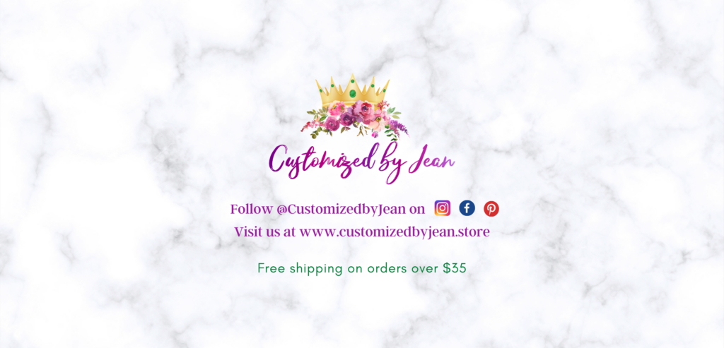 black-owned business Customized by Jean