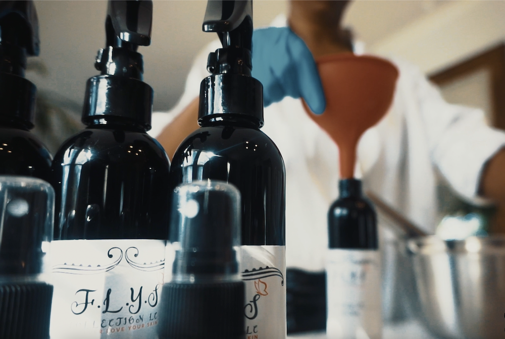 black-owned business skincare F.L.Y.S Collection LC
