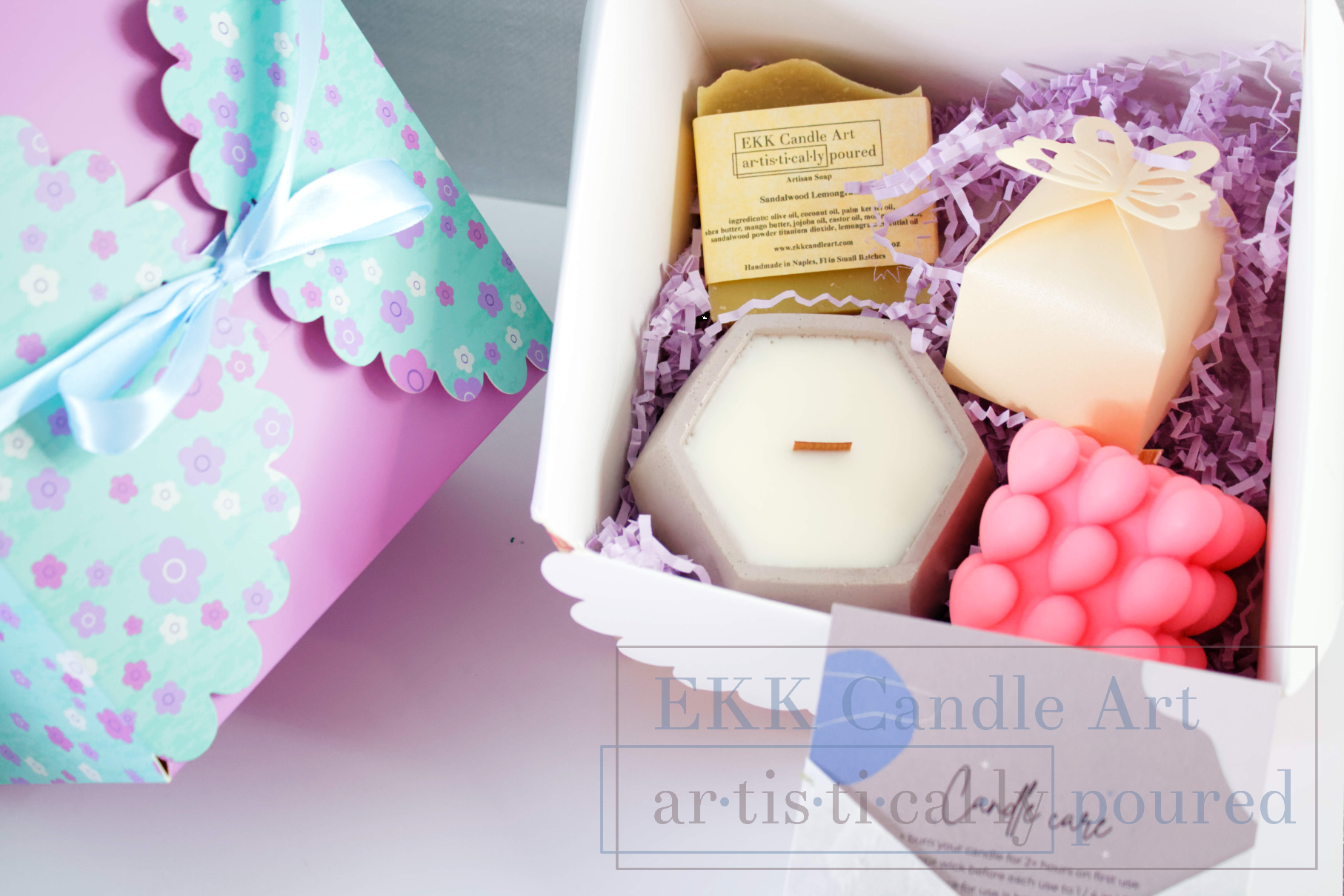 black-owned business EKK Candle Art