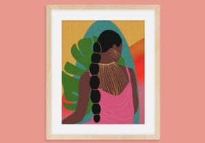 black-owned Art Prints Stationary and Paper Products