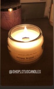 black-owned candle Juniper-Breeze