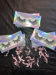 black-owned cosmetics and eye lashes