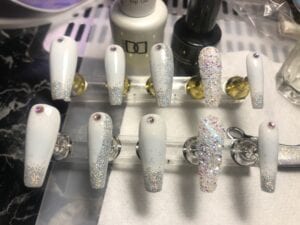 black-owned and black woman-owned custom press on nail company based in New Jersey
