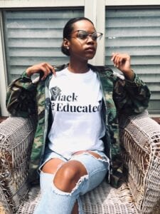 black-owned clothing black and educated