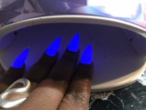 black-owned and black woman-owned custom press on nail company based in New Jersey