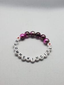 black-owned custom handmade beaded bracelets and Apple watch bracelets business