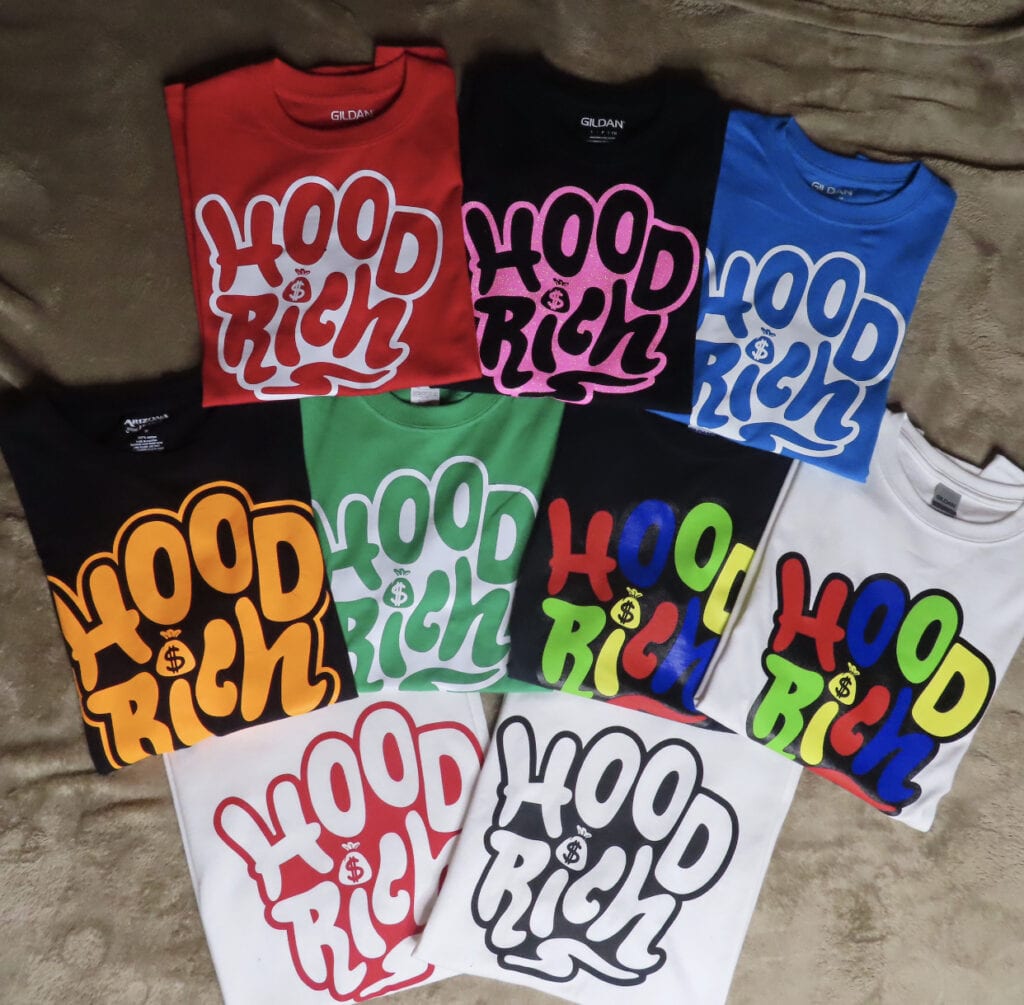 black-owned apparel clothing and accessories business Shophoodrichapparel.com