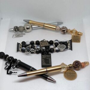black-owned custom handmade beaded bracelets and Apple watch bracelets business