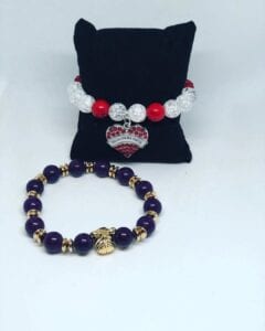 black-owned custom handmade beaded bracelets and Apple watch bracelets business