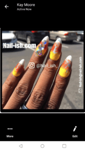 black-owned custom press on nails business Nail-ish