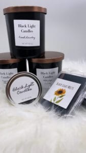 black-owned business Black Light Candles LLC