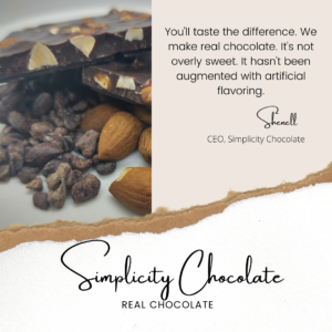 black-owned business Simplicity Chocolate