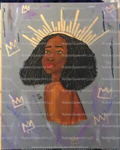 black-owned art business NubianQueenArt LLC