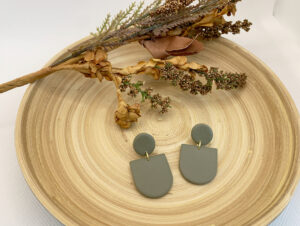 black-owned handmade polymer clay earrings business courage & clay